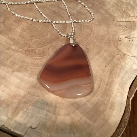 Carnelian Agate Necklace - Picture 4 of 5